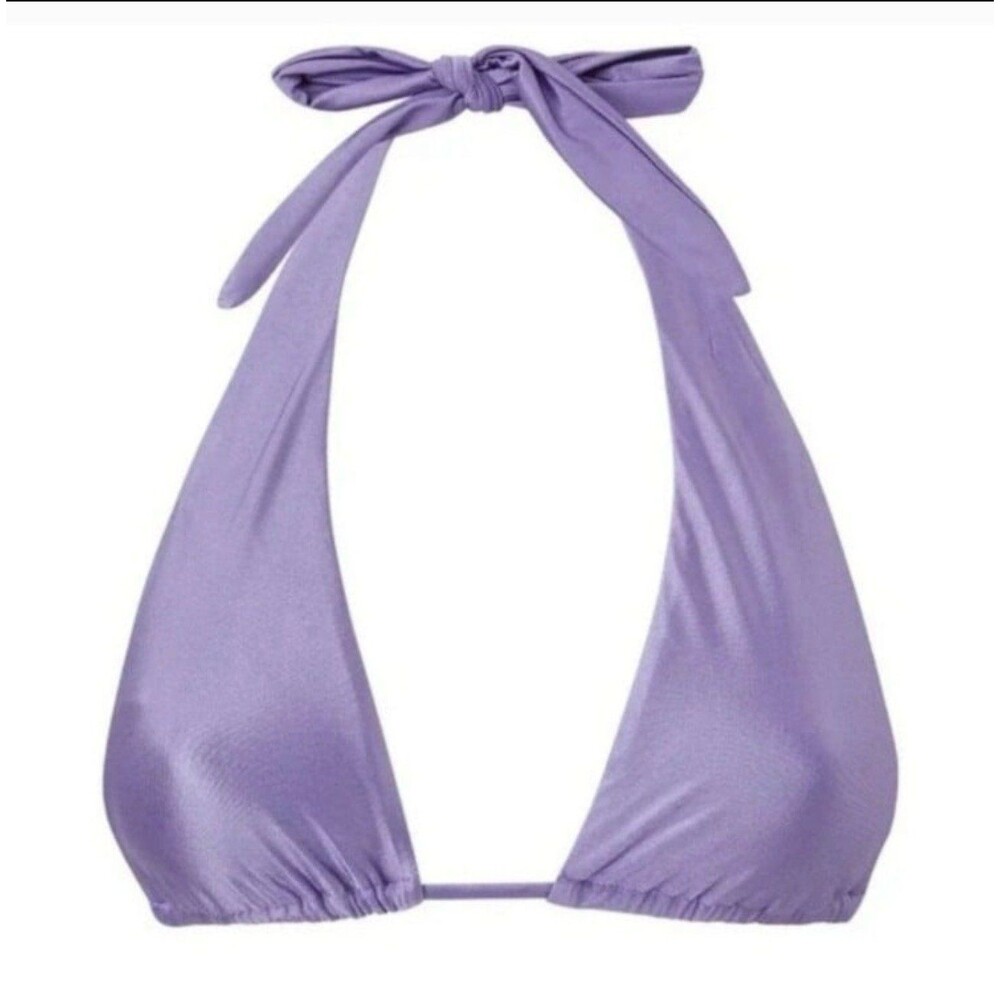 Good American Ruched Halter Bikini Top - Picture 2 of 7